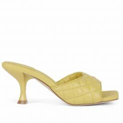JEFFREY CAMPBELL MR-BIG-Q QUILTED HEEL