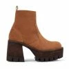 Jeffrey Campbell QUAVO-2 TAN SUEDE BOOTS