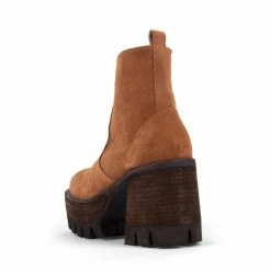 Jeffrey Campbell QUAVO-2 TAN SUEDE BOOTS
