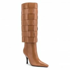 Jeffrey Campbell SKELTER TAN BOOTS