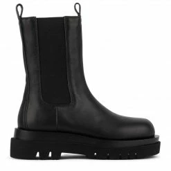 Jeffrey Campbell TANKED BLACK BOOTS