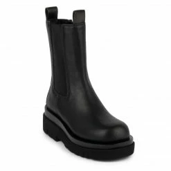 Jeffrey Campbell TANKED BLACK BOOTS