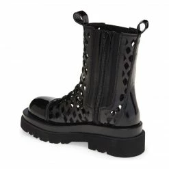 Jeffrey Campbell TANKED PERFORATED CHELSEA BOOTS