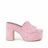 JEFFREY CAMPBELL LATIKA PINK PLATFORM SANDAL