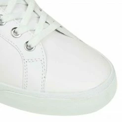 KARL LAGERFELD SKOOL WHITE HI TOP SNEAKER