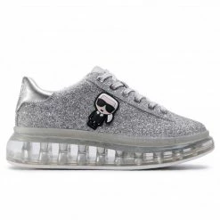 KARL LAGERFELD KAPRI GLITTER SILVER SNEAKER