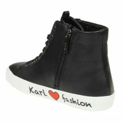 KARL LAGERFELD SKOOL HI TOP SNEAKER