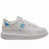 Como Store Karl Lagerfeld IKONIK WHITE IRIDESCENT SNEAKER