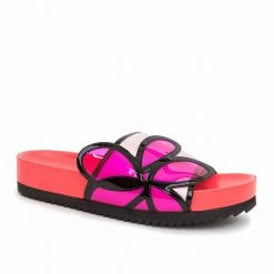 Como Store Flats Kat Maconie JODIE PINK SLIDE
