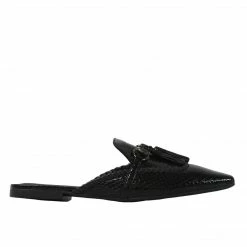 KENDALL + KYLIE MELO BLACK PATENT MULE