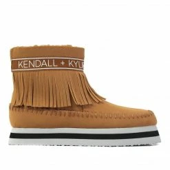 KENDALL + KYLIE SIRENA CHESTNUT BOOTS