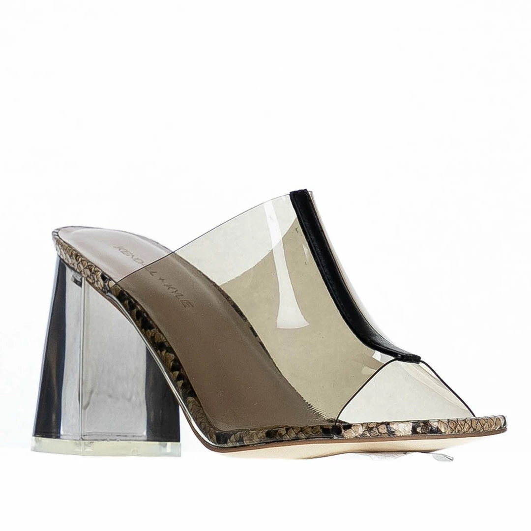 Women KENDALL + KYLIE CALI SMOKE PVC SANDAL