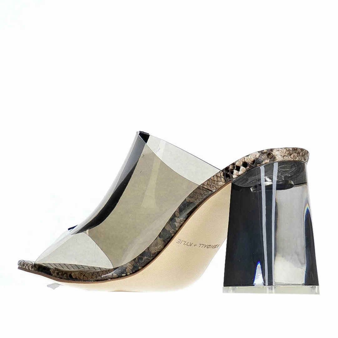 Women KENDALL + KYLIE CALI SMOKE PVC SANDAL