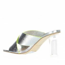 KENDALL + KYLIE MEGYN SILVER SANDAL