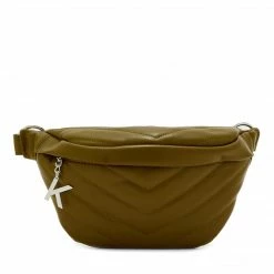 KENDALL + KYLIE MARIANA KHAKI WAIST BAG