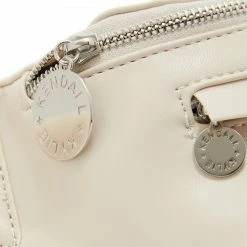 KENDALL + KYLIE NORA OFF WHITE WAIST BAG