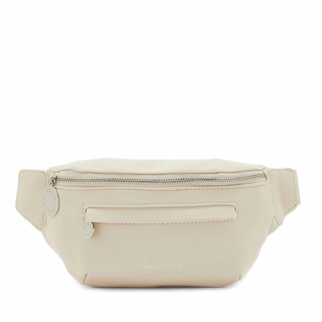 KENDALL + KYLIE NORA OFF WHITE WAIST BAG