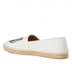 KENZO CANVAS TIGER ESPADRILLE WHITE