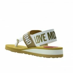LOVE MOSCHINO GOLD SANDAL