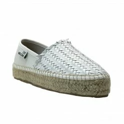 LOVE MOSCHINO WHITE JAO ESPADRILLES