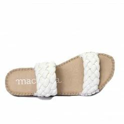 MACARENA PLAYA204 BRAIDED SANDAL WHITE