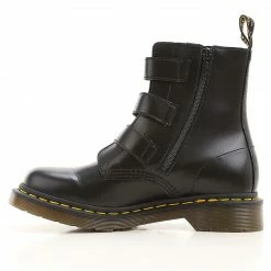 DR. MARTENS BLAKE BLACK LEATHER BOOTS