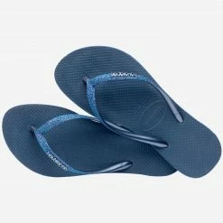 HAVAIANAS SLIM SPARKLE II INDIGO BLUE