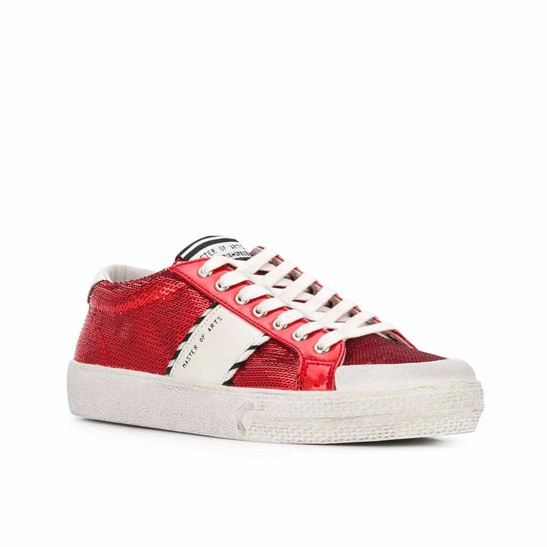 Como Store MOA MASTER OF ARTS Sequin Logo Sneakers Women