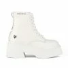 NAKED WOLFE MAYFAIR WHITE BOOTS