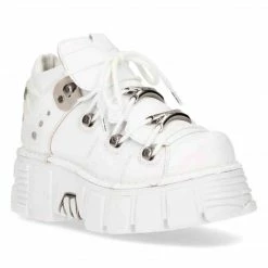 Como Store Women NEW ROCK WHITE METALLIC M-106N-C27