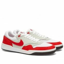 NIKE MEN'S SB GTS RED PURE PLATINUM