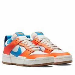 Como Store Nike Dunk Low DISRUPT PHOTO BLUE TOTAL ORANGE