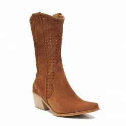 POPA NURIA BEIGE SERRAJE BOOTS