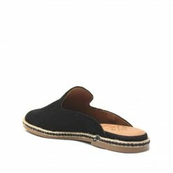 POPA PALOLEM SERRAJE BLACK MULE