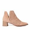 POPA CRISTINA PICADO PINK SERRAJE BOOTIES