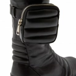 PUBLIC DESIRE HENDRIX BLACK KNEE BOOT