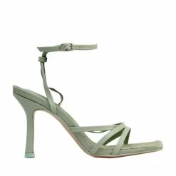 PUBLIC DESIRE MADEMOISELLE MINT GREEN HEELS