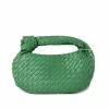 PUBLIC DESIRE BLAME GREEN WEAVE BAG