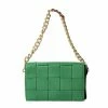 PUBLIC DESIRE MAYAN GREEN WEAVE BAG