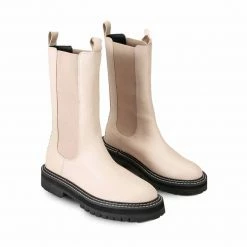 PUBLIC DESIRE ANIMATE BOOTS STONE