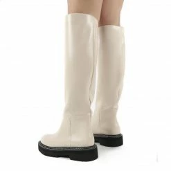 PUBLIC DESIRE DANA BONE KNEE HIGH BOOTS