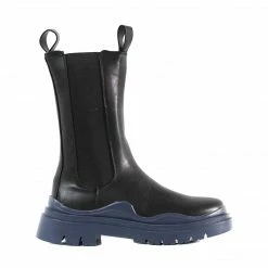 PUBLIC DESIRE CHERRY BLACK / NAVY BOOTS