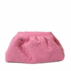 PUBLIC DESIRE PROJECT PINK WEAVE BAG