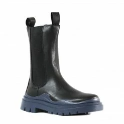 PUBLIC DESIRE CHERRY BLACK / NAVY BOOTS