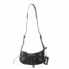 PUBLIC DESIRE TRACKSTAR BLACK PATENT BAG