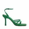 PUBLIC DESIRE MADEMOISELLE GREEN HEELS