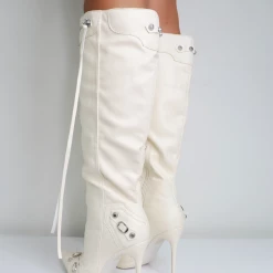 PUBLIC DESIRE - CARDI - ECRU PU