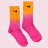 Nike Customized NIKE OMBRE SUNSET SOCKS