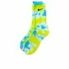 NIKE YELLOW BLUE OMBRE SOCKS