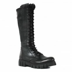 STUDIO ITALIA MAXI BOOTS BLACK